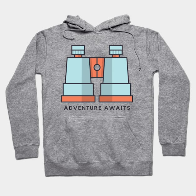 Adventure Awaits Hoodie by Sleek Grab ™